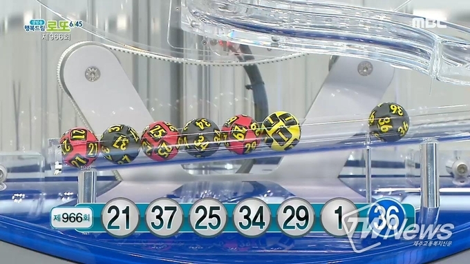 (사진=생방송 행복드림 로또 6/45 홈페이지)