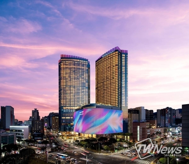 제주드림타워 전경. (사진=롯데관광개발 제공)