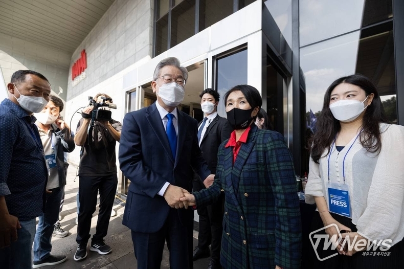 (사진=더불어민주당 대통령선거 경선 후보 이재명 열린캠프 제공) 