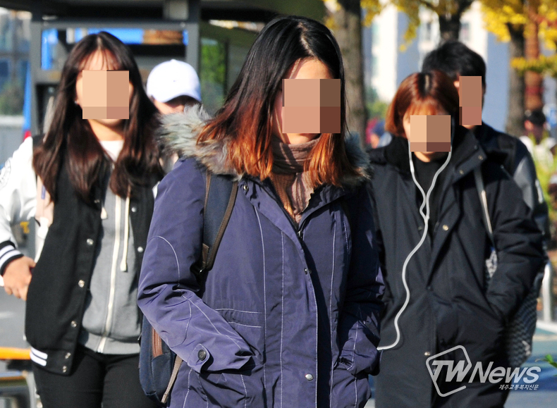 추위 날씨스케치(제주교통복지신문DB)