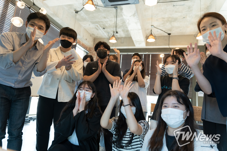 2021 한·중·일 청소년문화예술캠프 활동 사진. (사진=제주문화예술재단 제공)