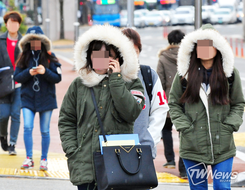 추위, 날씨스케치 (제주교통복지신문DB)