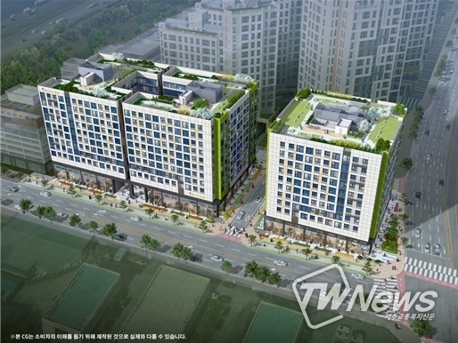 동탄역 헤리움 센트럴 1.2.3차 조감도(사진=힘찬건설 제공)