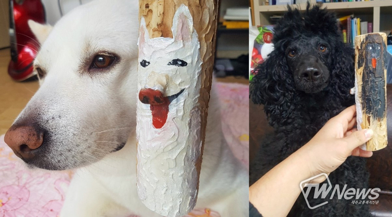 삼나무 컬러링 작품. (사진=제페토그룹 제공)