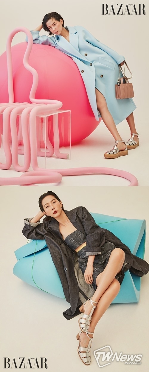 김나영 화보 "역시 패셔니스타" (사진출처=하퍼스 바자 코리아 Harper’s BAZAAR)