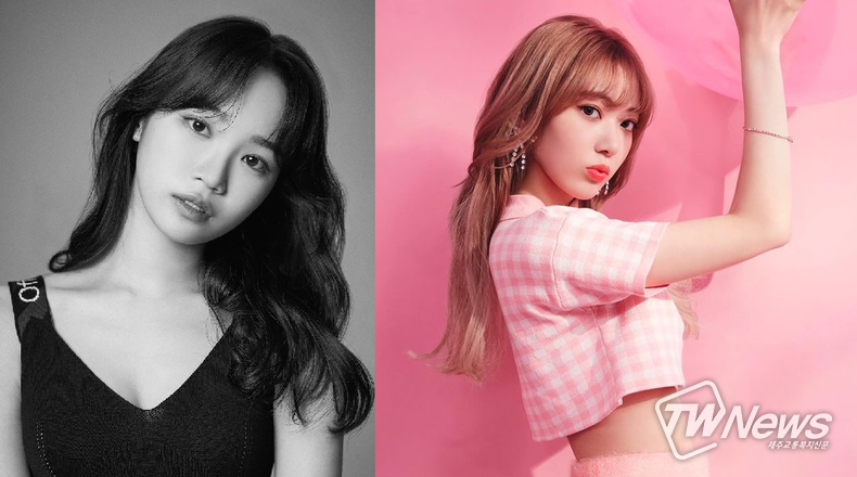 사진=김채원·미야와키 사쿠라 인스타그램 갈무리