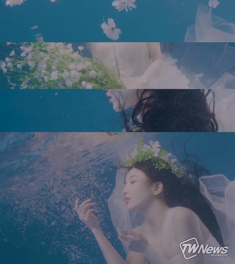 권은비 ‘Color’ 팔레트 필름 갈무리