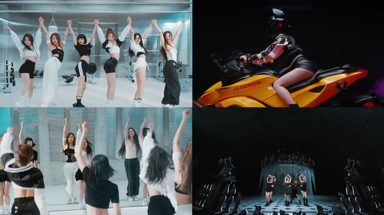 사진=‘FEARLESS’ 뮤직비디오 영상 갈무리