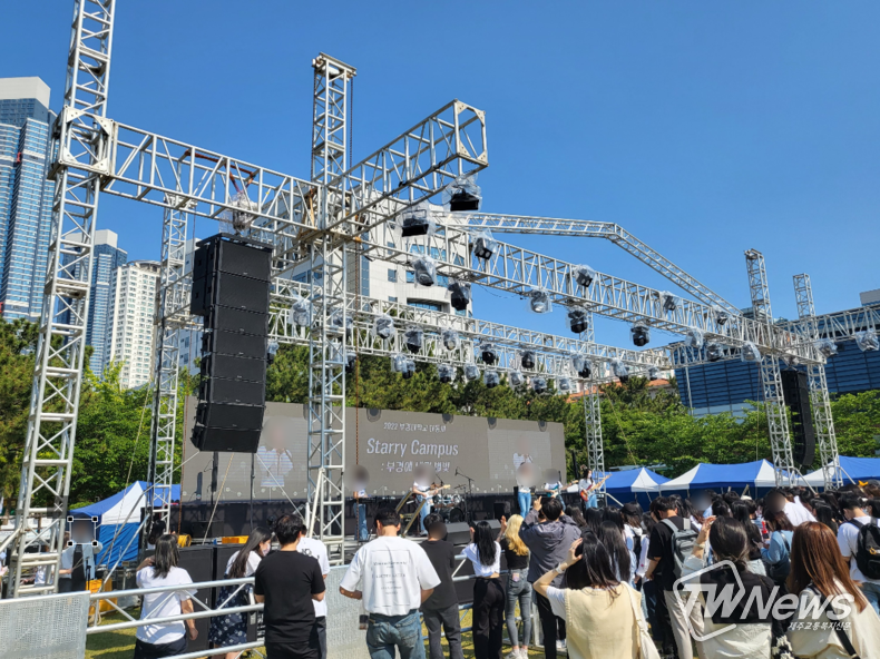 부산 부경대학교 축제 (사진=이소민 기자)