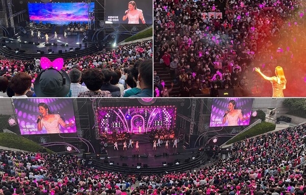 2022 송가인 전국투어 콘서트-연가(戀歌) 전주 공연 (사진=포켓돌스튜디오 제공)