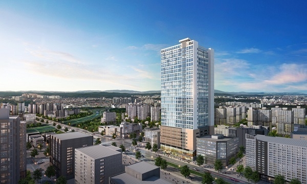 GTX 창릉역 힐사이드파크 더블’ 투시도