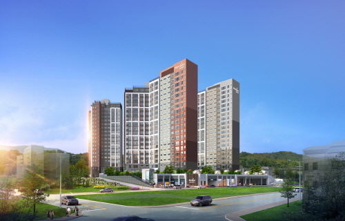 칠곡 왜관 월드메르디앙 웰리지 투시도