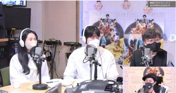 (사진=MBC FM4U '정오의 희망곡' 방송 화면 갈무리)