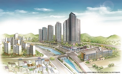 거제 한신더휴 조감도