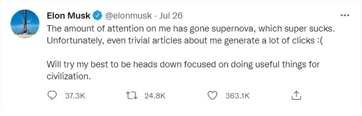 (사진=머스크 공식 트위터(@elonmusk) 갈무리)