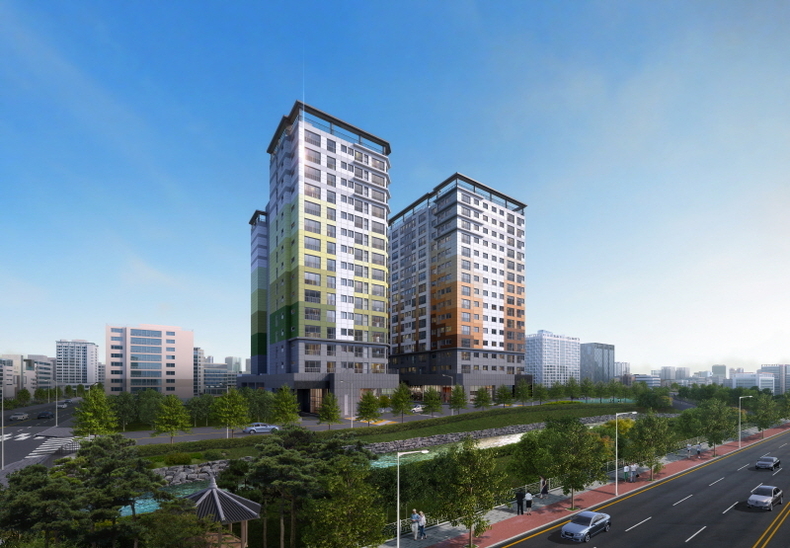 제주 연동 한일 베라체 파크뷰 투시도