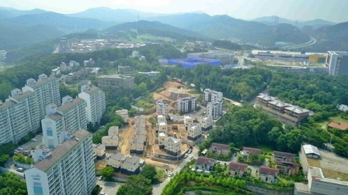 (사진=용인 쏠레브 타운하우스 조감도)