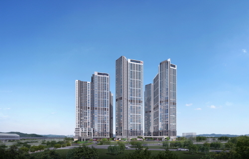 (사진=힐스테이트 아산 센트럴 투시도)