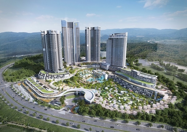 (사진=울산 롯데캐슬 블루마리나 조감도)