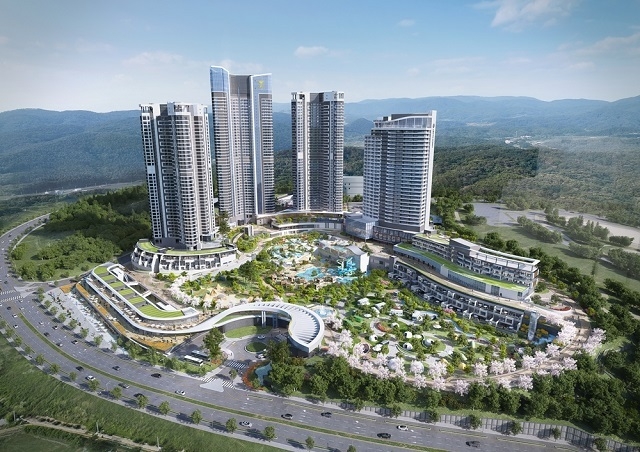 (사진=울산 롯데캐슬 블루마리나 조감도)