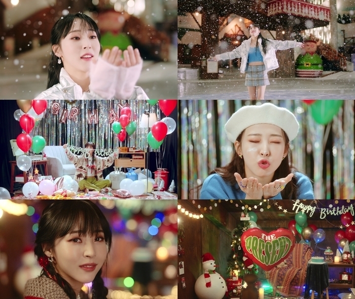 '마마무' 문별 스페셜 싱글 타이틀 곡 '프레즌트(PRESENT)' 뮤직비디오 티저. (사진=알비더블유(RBW) 제공) 