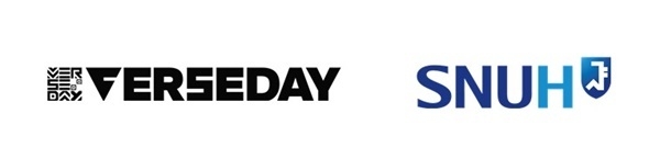 VERSEDAY 로고와 서울대병원 로고. (사진=위지윅스튜디오 제공)