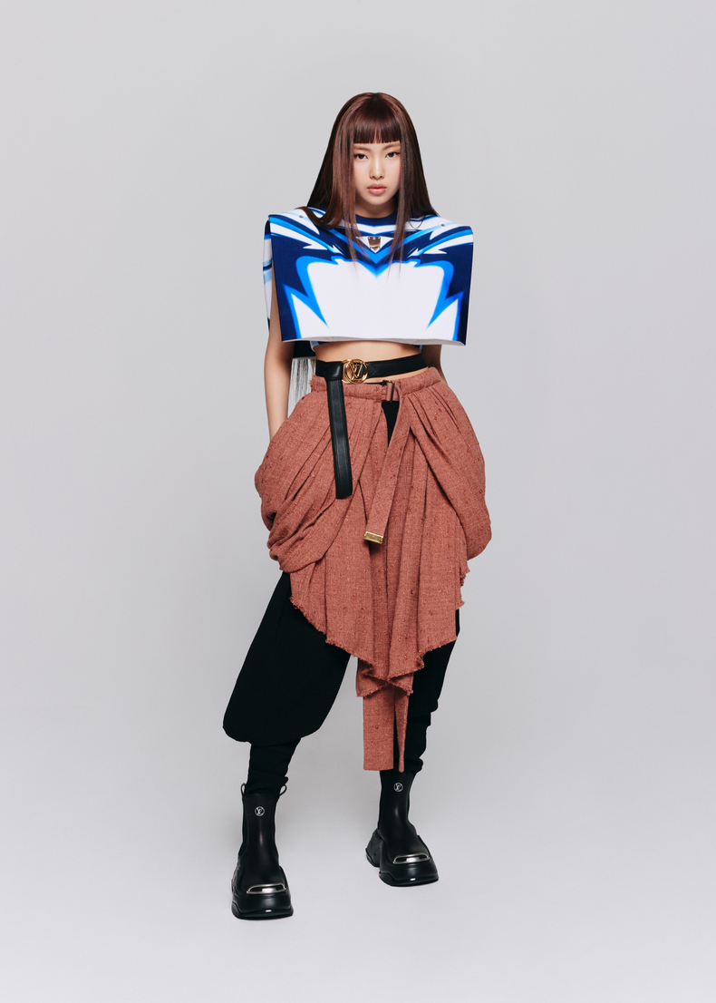 뉴진스 혜인. (사진=루이비통 제공)
