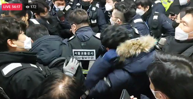 (사진=전장연 페이스북)