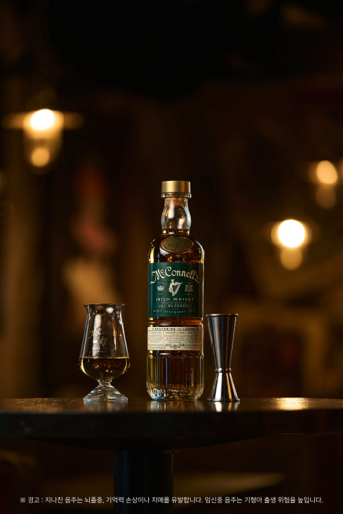 정통 아이리쉬 위스키 ‘맥코넬스(McConnell’s). (사진=㈜골든블루 인터내셔널 제공)