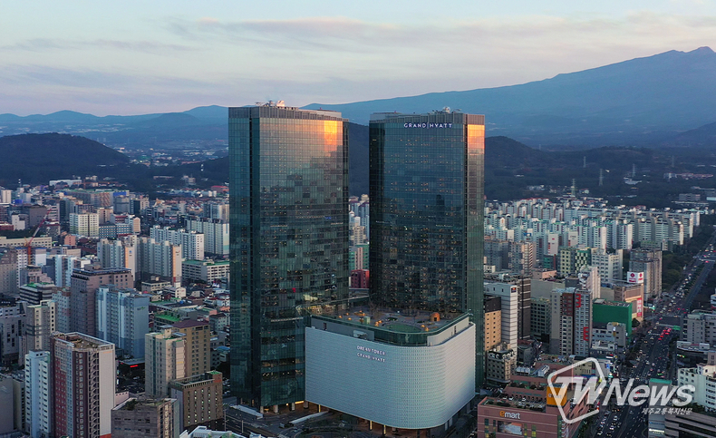 제주 드림타워 복합리조트 전경. (사진=롯데관광개발 제공)