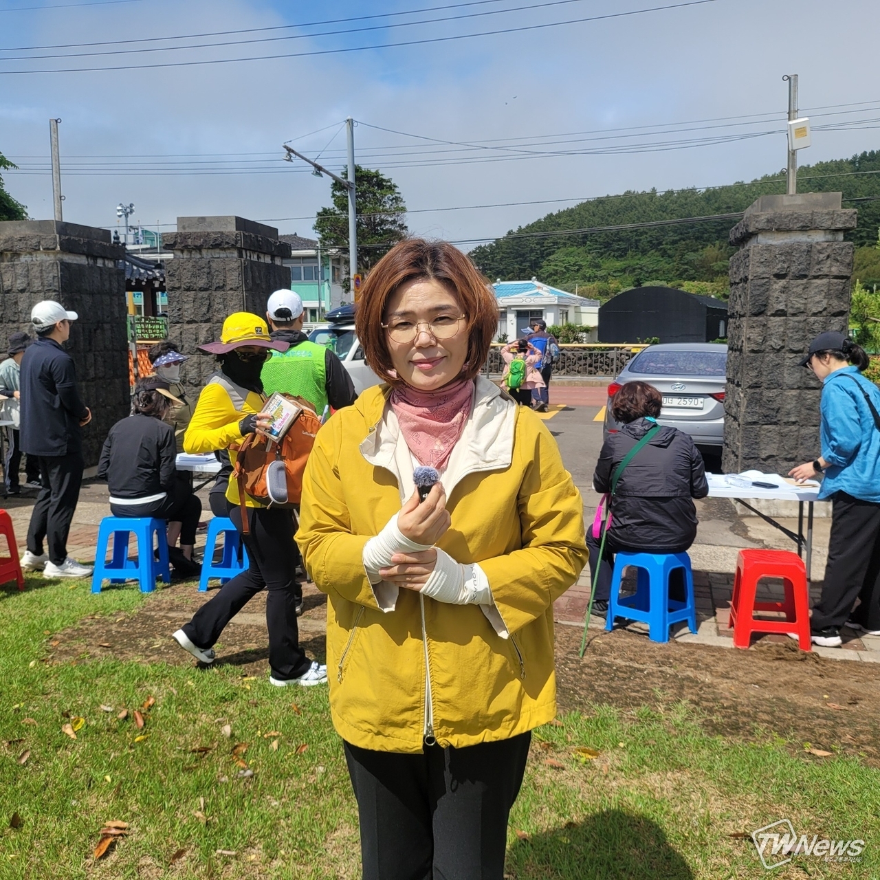 오은주 광령보건진료소장. (사진=김현석 기자)