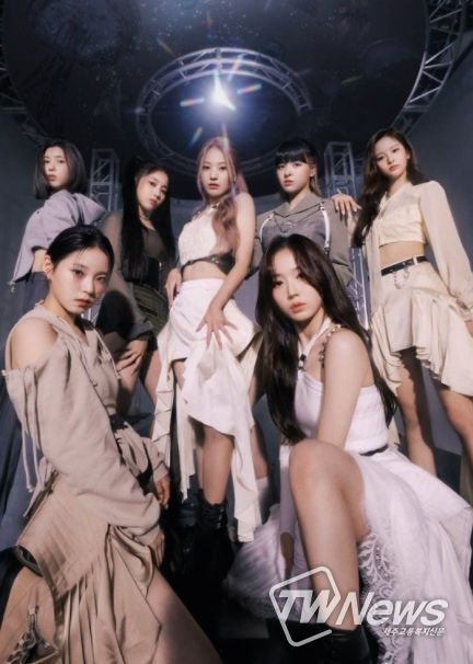 배이, 지우, 지니, 릴리, 설윤, 해원, 규진. 그룹 '엔믹스(NMIXX)' (사진 = JYP엔터테인먼트 제공)