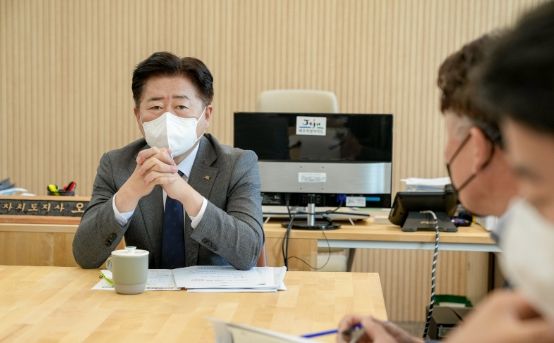 도정 현안공유 티타임