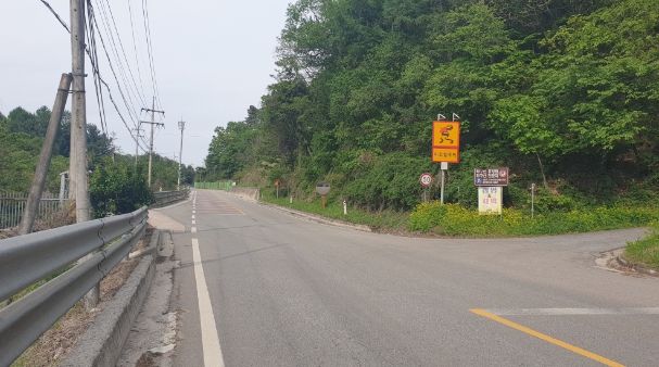 괴산군, 청안면 지역의 오랜 숙원사업 ‘질마재 고갯길' 개선 (현장사진)