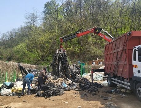 김천시 지좌동, ‘영농폐기물 집중 수거의 날’ 추진