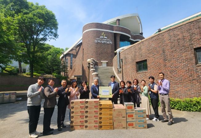 삼육대학교회, 어버이날 맞아 남양주시 저소득 가정에 꾸러미 전달