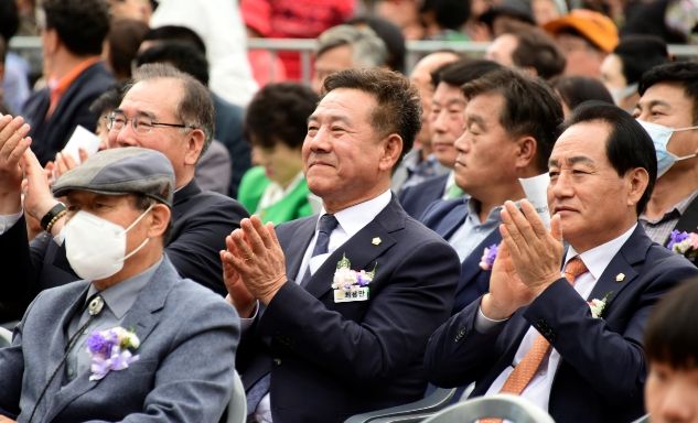 제44회 담양군민의 날 기념, 달성군의회 방문 축하