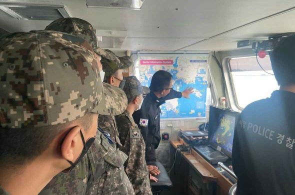 사천해경, 통합방위 협력체계를 위한 군과 동반 작전 실시