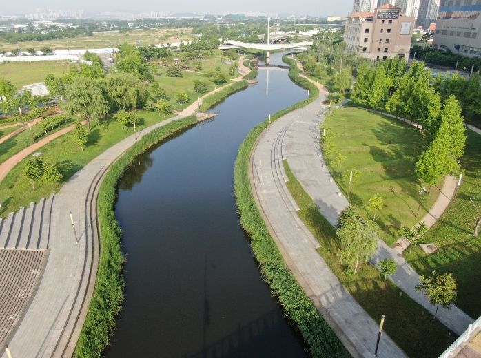 고양시 한류천 정경