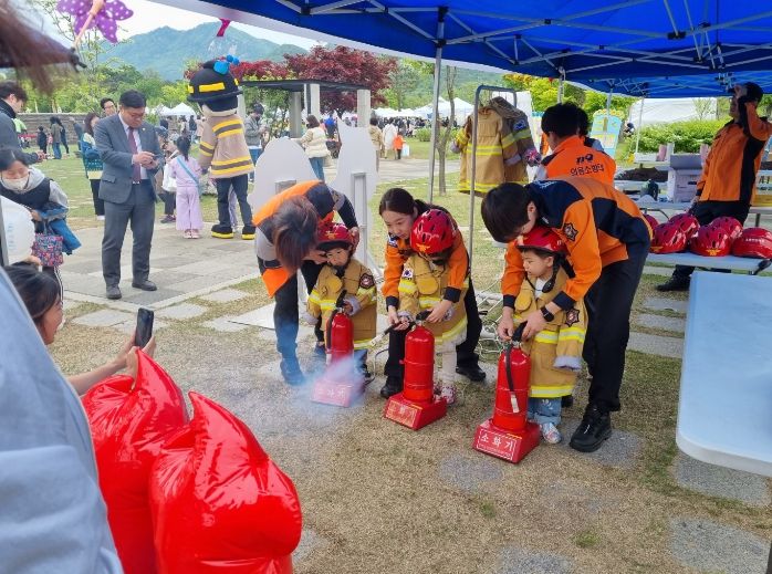 양주소방서, 2023년 제 101회 어린이날 대축제 119안전체험 행사 운영