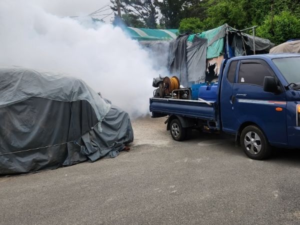 양산시, 하절기 위생해충 취약지역 집중 방역