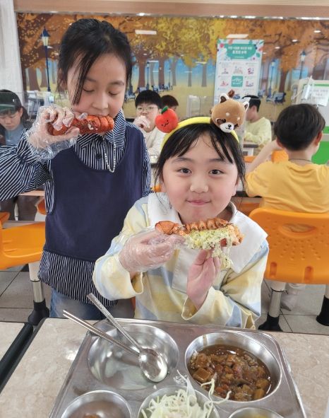 여주 여주초등학교, 어린이날 급식 이벤트 실시