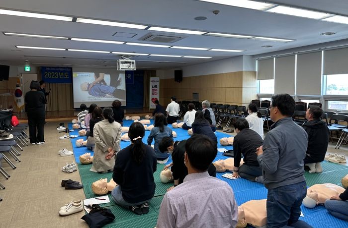 생명 살리는 ‘심폐소생술’, 완주군 교육