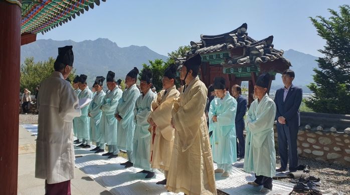 거창군, 창덕사에서 면우 곽종석 선생 추모제 봉행