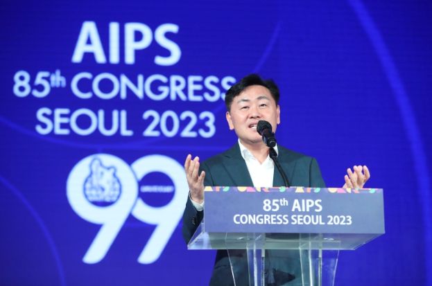 세계체육기자연맹 총회 아태마스터스대회 홍보