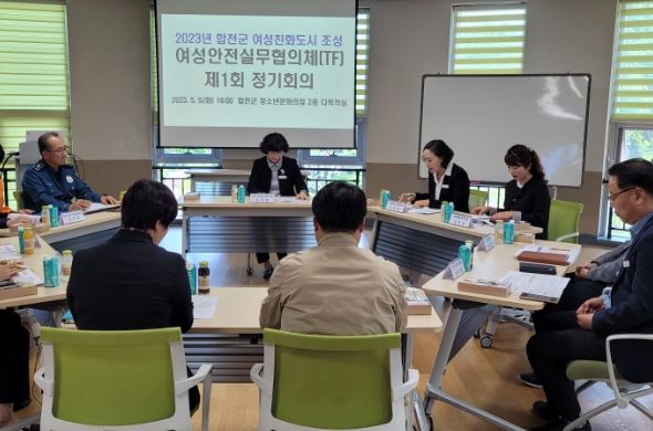 여성안전실무협의체 정기회의