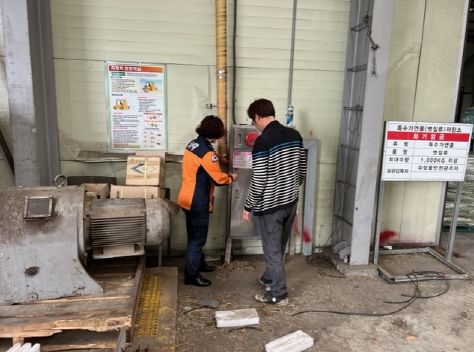 강진소방서, 대규모 건축물 초기대응대 조직 운영