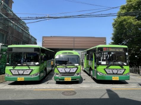 해운대구, 마을버스에 미세먼지 흡착 필터 부착