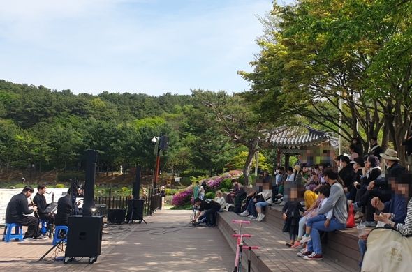 힐링 버스킹, 주말마다 설봉공원에서 선보여