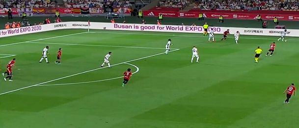 스페인 국왕컵 광고보드판 활용 엑스포 홍보